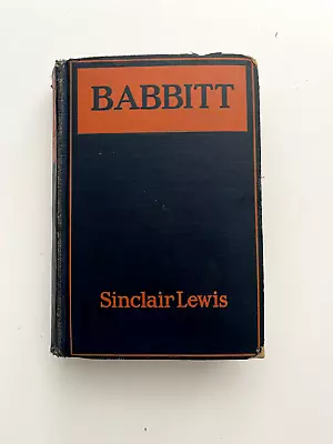 BABBITT By Sinclair Lewis- 1922 • $22