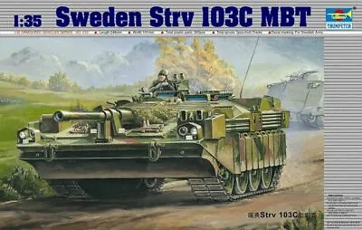 Trumpeter 1:35 Scale Model Kit - Swedish Strv.103C MBT 	 TRU00310  • £20.11