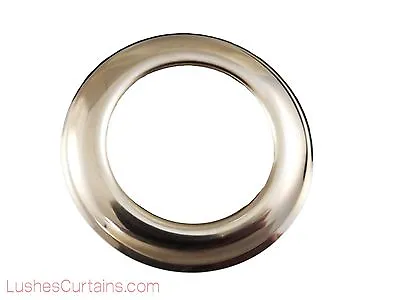 Curtain Drapery Chrome Metal Grommets Washer #12 Inner Diameter 1-9/16  Pack Of • $7.46