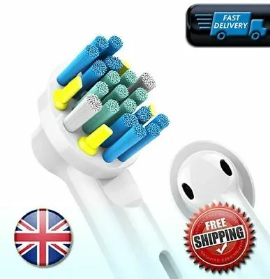 $5.59 • Buy ORAL B Braun Compatible ✅ Electric Toothbrush Heads Replacement Head 4 PACK  ✅
