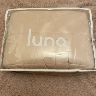 £30 • Buy Luna Weighted Blanket For Adults 6.8kg 152x203cm Double/King (PEACH) Therapy