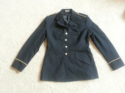 Blue Gold Trim Women's Dress Coat Poly/Wool Blend Army Surplus - Multiple Sizes • $20