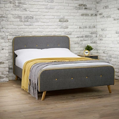 £284.99 • Buy Loft Grey Fabric Bed