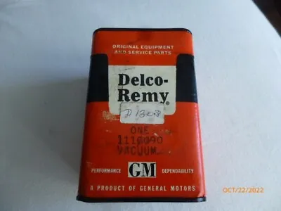 $80 • Buy 1116090 NOS Delco Remy Vacuum Advance 1953 - 1956 Buick  You Pull The String 