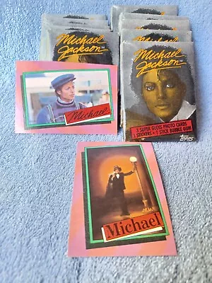 ....10 Packs......Vintage 1984 Topps MICHAEL JACKSON Trading Cards  • $9.75