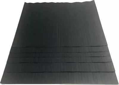 Composite Black Dyed Wood Veneer. 1/42 Thick. 6 Sheets ( 22.5  X  25” ) 23 SQ FT • $80