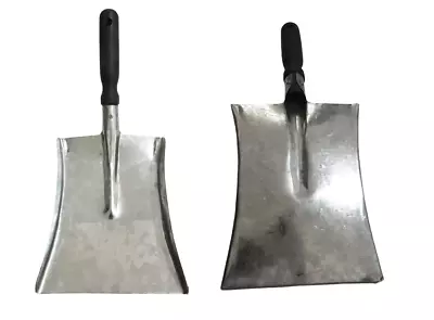 Metal Hand Galvanised Shovel Coal Garden In&Outdoor Extra Strong Plastic Handle • £6.95