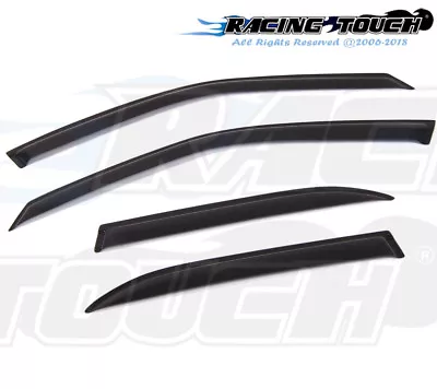 Dark Smoke Outside Mount Visor Rain Guard 4pcs For BMW 325i 318i 328i 1992-1998 • $51.76