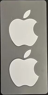 Apple Logo Stickers - Sim Pin - White Card Envelope (from Iphone Se) • £4