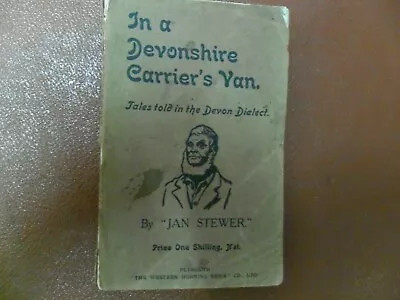 IN A DEVONSHIRE CARRIERS VAN      JAN STEWER 1910 C   FIRST  SERIES • £29.99