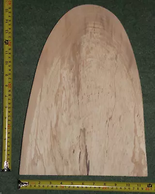 Waney Edge Board Of Spalted Beech Wood For Art / Craft / Pyrography • £5