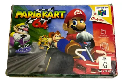 Mario Kart Nintendo 64 N64 Boxed PAL *Complete*  #1 • $219.90