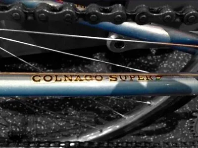 Colnago Super Chain Stays X2 Vinyl Decal Sticker Adesivi Autocollant ステッ • $17.71
