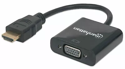 Manhattan HDMI Male To VGA Female Converter 12  • $18