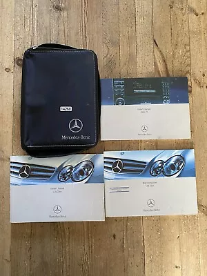 03-10 MERCEDES CLK OWNERS HANDBOOK MANUAL PACK AND WALLET PRINT 2007 Ref14260 • $40.68