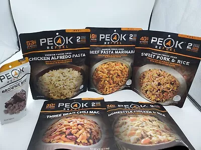 Peak Refuel Premium Freeze-dried Food 6-pack Assorted Like Mountain House • $74.95