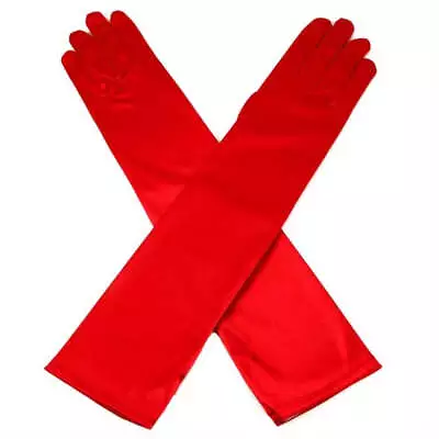 £6 • Buy Elbow Length Evening Opera Gloves For Burlesque