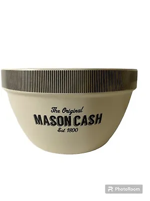 The Original Mason Cash Baker Street Pudding Basin Size 36 Beige 900ml/0.95qt • $16.99