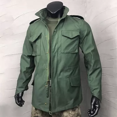 US Military M65 Field Jacket Windbreaker Men Pockets Vintage Outdoor Coat Top • $75.56