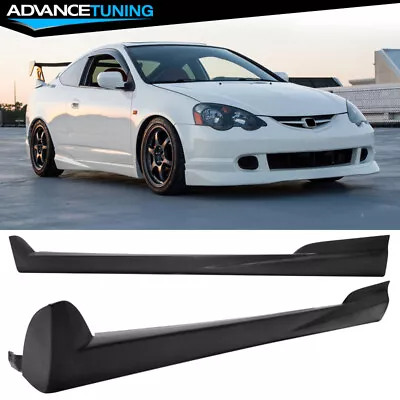 Fits 02-06 Acura RSX Coupe 2DR Mugen Style Side Skirt Extension Rocker Panel PU • $349.99