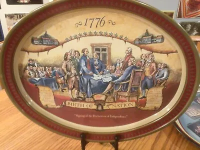 1992 Miller Oval Beer Tray 14.75 X 12”  Birth Of A Nation • $6.99