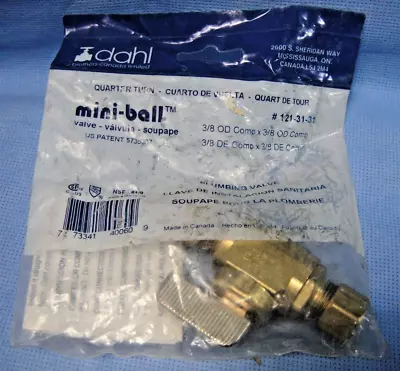 Dahl Mini-Ball Shut-Off Valve #121-31-31 • $12