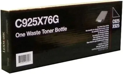 LEXMARK C930X76G - One Waste Toner Bottle For C935/X940/X945 *Genuine & Unused* • £22.99