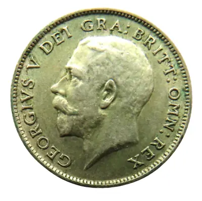 £8.95 • Buy 1924 King George V Silver Sixpence Coin - Great Britain