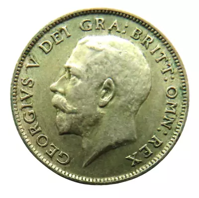 £8.95 • Buy 1924 King George V Silver Sixpence Coin - Great Britain