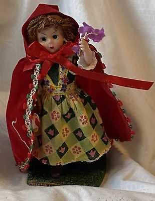 Madame Alexander Little Red Riding Hood Figurine Doll 2001 Limited Edition • $17.95