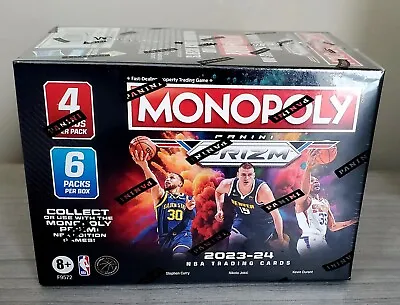 2023-24 Monopoly Prizm NBA Booster Box Factory Sealed In Hand WEMBY SHIPS TODAY • $37.98