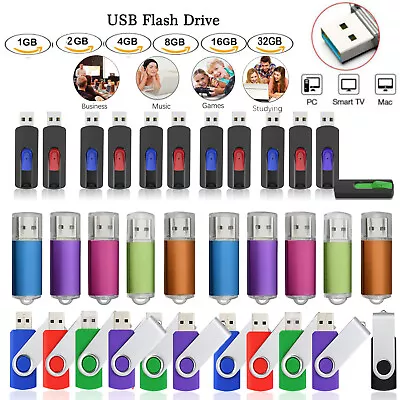 LOT 1GB2GB4GB 8GB 32GB 64GB 128GB USB Flash Drive Memory Stick Thumb Drives • $19.99