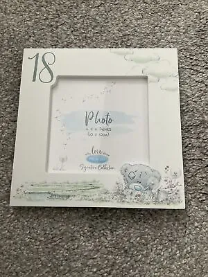 Me To You 18th Birthday Frame 10 X 10 Cm Never Used • £1