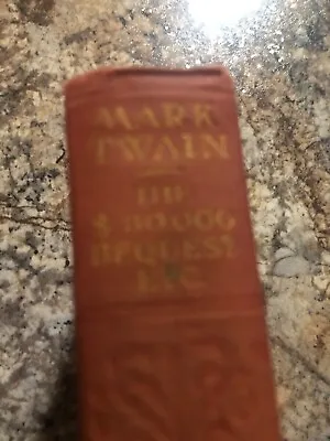 Mark Twain Signed Book • $150