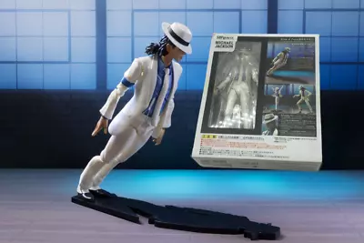 Michael Jackson MJ Criminal Moonwalk Action Figure Toy Model 14CM Gift With Box • $29.99