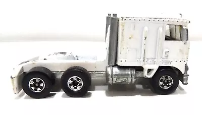 Hot Wheels Steering Rigs Cab Vintage Blackwall White • $19.99