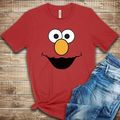 Elmo Face Sesame Street T Shirt 00545 • $19.99