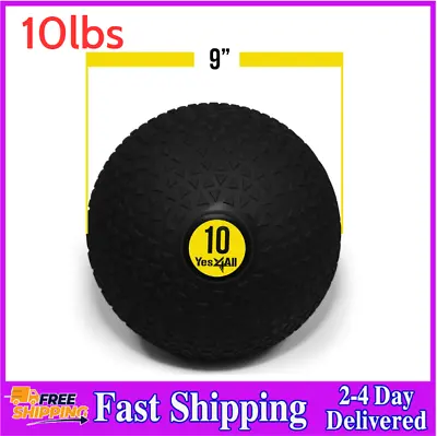 10 Lbs. Slam Ball/Fitness Exercise Medicine Ball For Crossfit Workouts • $26.03