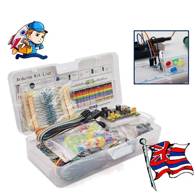 £17.99 • Buy Electronic Component Starter Wire Breadboard LED Buzzer Resistor Transistor Kits