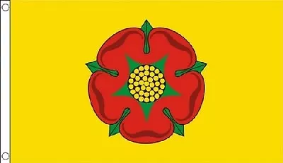 3' X 2' LANCASHIRE FLAG Lancs Red Rose England English County Flags • £5.50