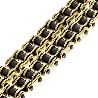 NICHE Gold 428 X-Ring Chain 118 Links With Connecting Master Link Motorcycle • $31.95