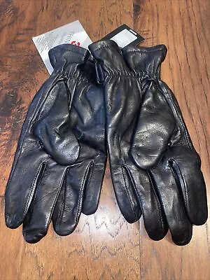 Murano Mens Leather Gloves Thinsulate Insulation Black Medium  • $34.99