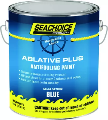 Seachoice Marine Boat 94703G Ablative Plus Antifouling Bottom Paint Blue 1Gallon • $125.99