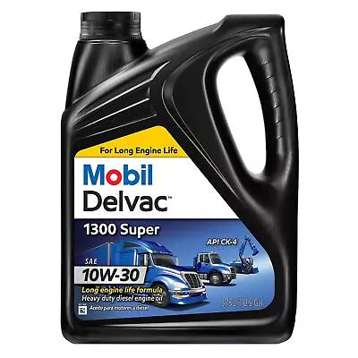 Mobil Delvac 1300 Super HD Syn Blend Diesel Oil 10W-30 1 Gal • $26.99