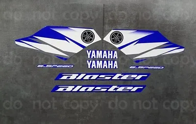 06' 2006 Yamaha Blaster 200 Decals Stickers Quad Graphics 8pc Graficos Adesivos • $42.99