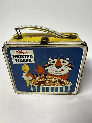 VTG  1969 Kellogg' S Aladdin Lunchbox Tony The Tiger  Rice Krispies Apple Jacks • $24.99