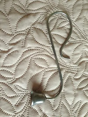 £3.99 • Buy Silver Plated Candle Snuffer With Decorative Curled Handle.BNWT.