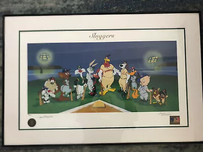 Looney Tunes  Sluggers  Signed McKimson 99/2500 RARE Authenticity Certificate • $420