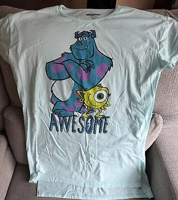 Disney Pixar Monsters Inc Mike & Sully “Awesome”  Night  T-Shirt • $10