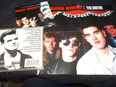 Morrissey / The Smiths - Mximum Morrissey & The Smiths Interview Cd+poster -vgc • $16.99